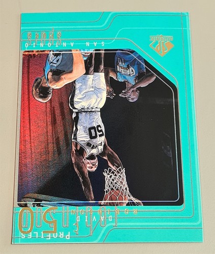 David Robinson # P27 ProFiles Gold 1997-98 Upper Deck SP Authentic Mint Vintage - Bild 3 von 5