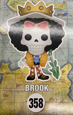 Funko POP One Piece Brook 358 NYCC 2018 Exclusive Authentic