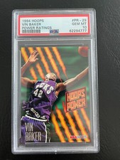 1994 Hoops Vin Baker Power Ratings PSA 10 GEM MINT #PR29 Fresh Case Pop 1 