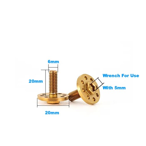 Vehicle Modification Large Head Screws/Motorcycle Decorative Flange Bolts - Picture 12 of 13