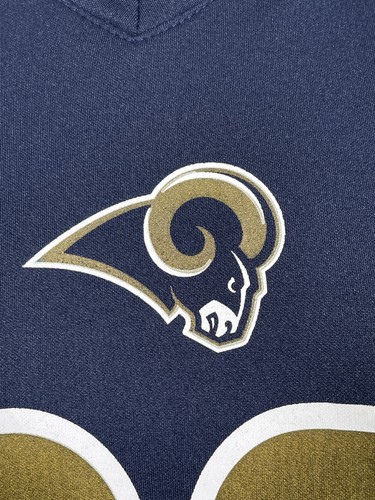 Todd Gurley II #30 Los Angeles Rams NFL V-Neck Blue Jersey Shirt Women's SMALL - Picture 5 of 13