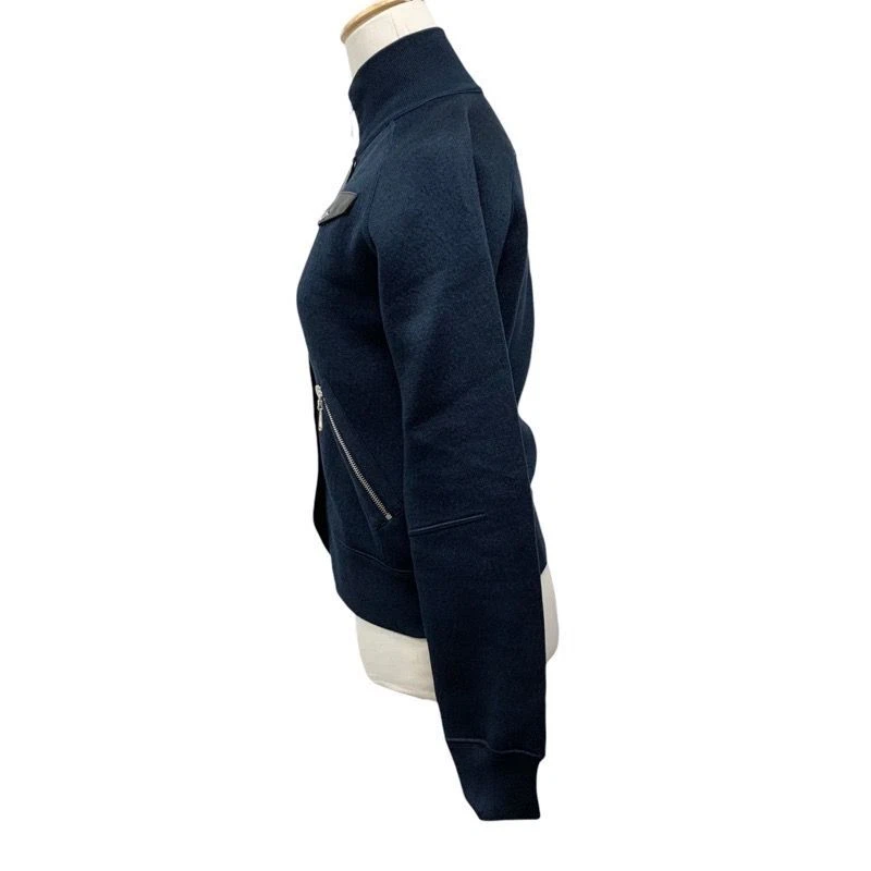 LOUIS VUITTON（LV） Louis Vuitton giacca donna blu navy blouson zip taglia XS