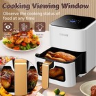 4.2Qt Air Fryer Oilless Lcd 1200W Healthy Cooker Small Oven with Precise Control