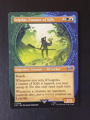 MTG LotR: Legolas, Counter Of Kills (Showcase) Non-foil 0324 - Picture 3 of 5