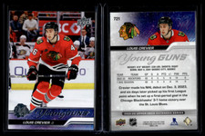 2023-24 Upper Deck Extended Series Young Guns #721 Louis Crevier Rookie RC