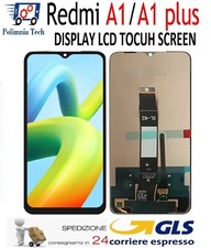 DISPLAY LCD VETRO TOUCHSCREEN XIAOMI REDMI A1 / A1 + PLUS   PARI ORIGINALE GLS