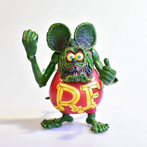 Rat Fink Action Figure Ed"big Daddy" Roth Special Hot Model Ornaments New 12Cm - Picture 10 of 12