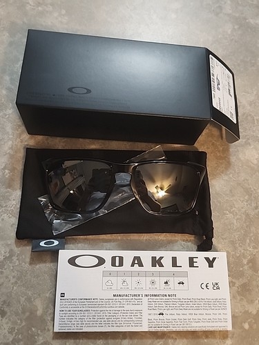 🔥 Oakley Sylas OO9448 944823 Black Ink Polarized (BLACK IRIDIUM) Sunglasses - Picture 13 of 13