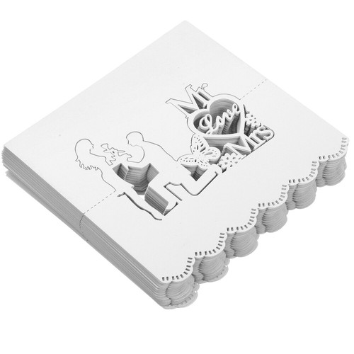 50pcs Delicated Luxury New remises Table Wedding Name Place Celebration Birthday