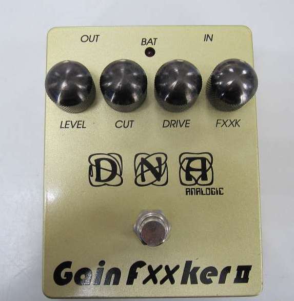 usado ADN anagócico Gain Fxxker - Ⅱ Guitar Pedal de efectos de oro limitada usado ADN anagócico Gain Fxxker - - - Ⅱ Guitar Pedal de efectos de oro limitada 3ca13e