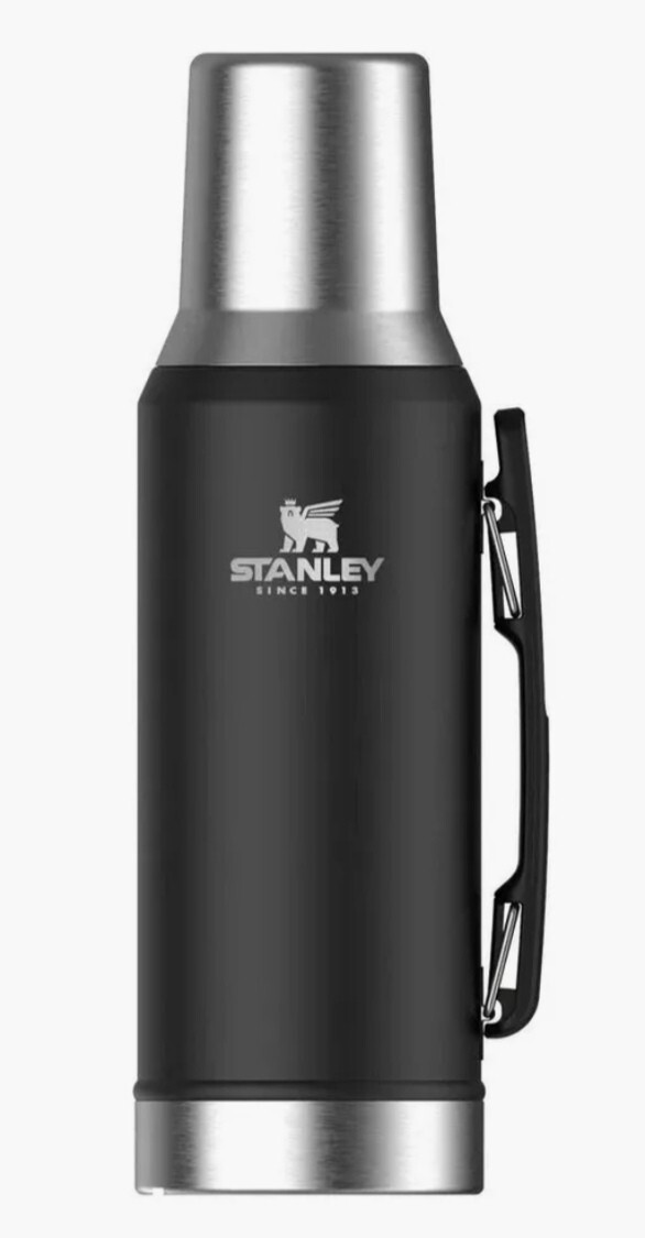 Termo Stanley Mate System PICO CEBADOR Classic 1.2L Original Negro