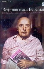 Betjeman Reads Betjeman - Sir John Betjeman - Argo Cassette 1 Audio Book Tape VG
