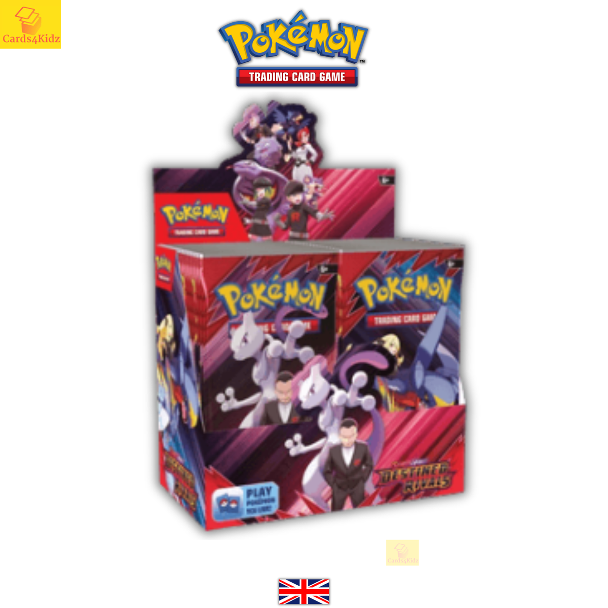 Pokemon SV10 Destined Rivals Booster Box Display 36 Packs