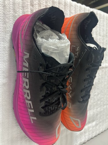 Merrell MTL Long Sky 2 Matryx Negro Multi Hombres Trail Running Zapatos J068181 - Imagen 4 de 12