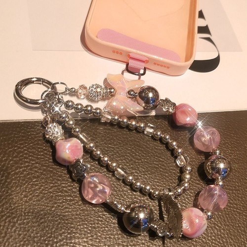 Anti-lost Feather Phone Hanging Chain Girls Phone Pendant Car Key Accessories - 第 8/17 張圖片