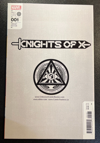 Knights of X 1 VARIANT Jay ANACLETO Hope Summers X Men Shatterstar Marvel Comics - Picture 2 of 2