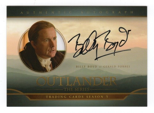 2023 Cryptozoic Outlander Season 5 Autograph BB Billy Boyd as Gerald Forbes - 第 3/3 張圖片
