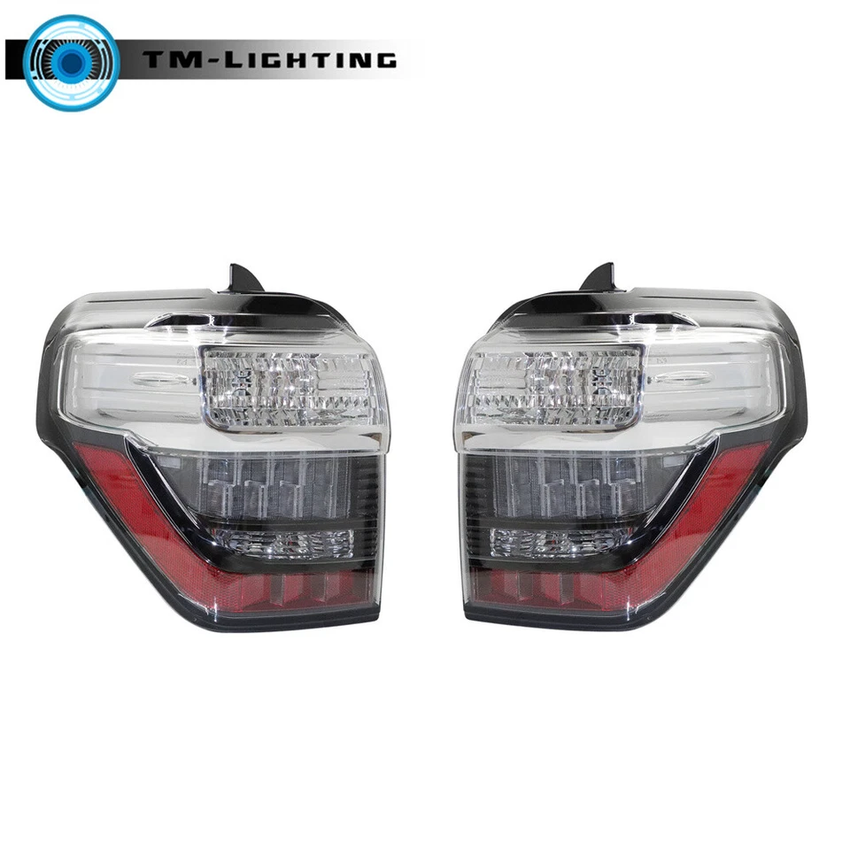 Par de luces traseras laterales izquierda y derecha para Toyota 4Runner 2014 2015 2016-2020 Foto 3 de 4
