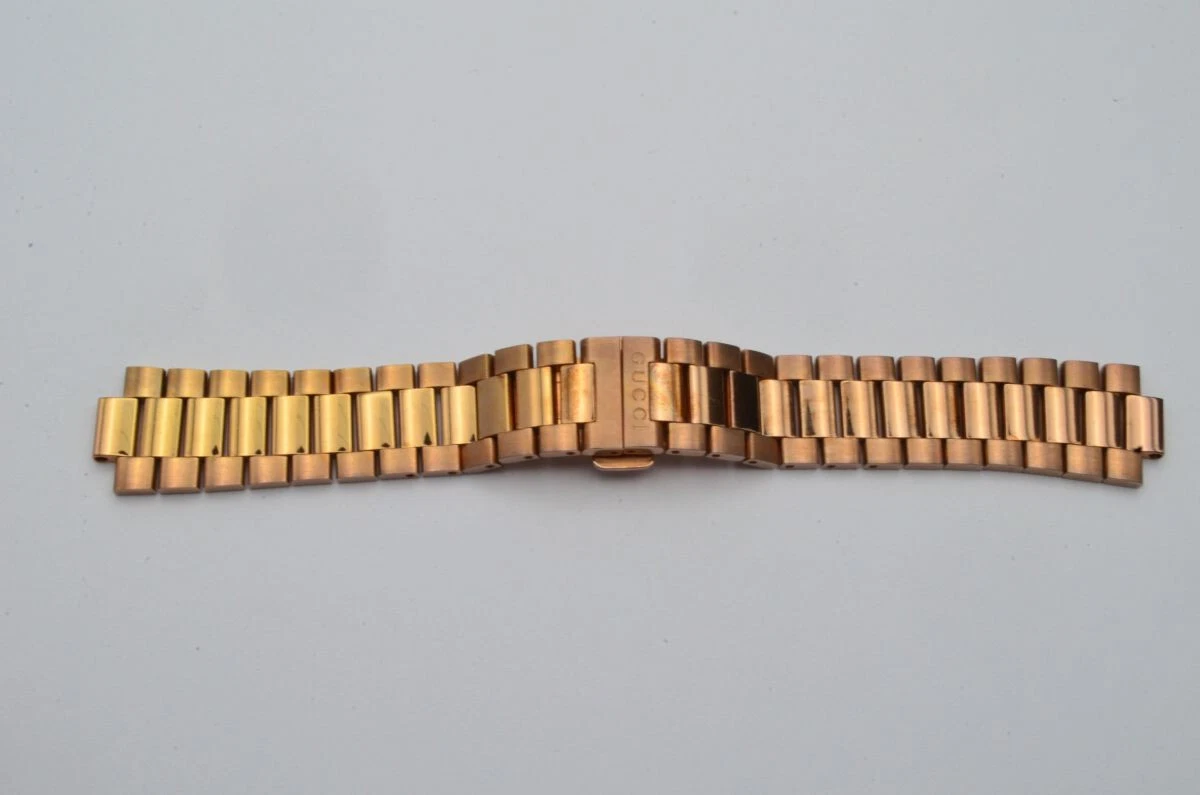 BRACELET GUCCI G TIMELESS BRACELET 20 MM BRACELET EN ACIER YA126446 OR ROUGE