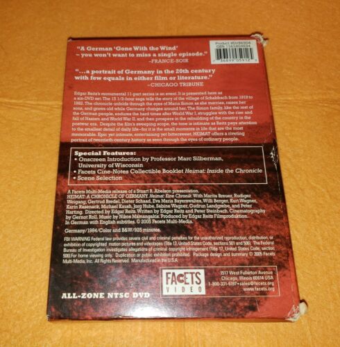 HEIMAT 1984 Choose BOX, 1 of 2 CASES or BOOK Edger Reitz GERMAN/Eng sub NO DISCS - Picture 4 of 11