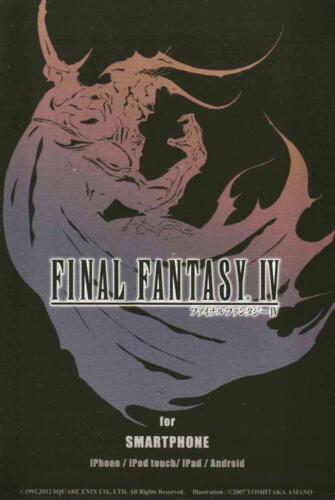 Final Fantasy 4 Postcard Golbez - Afbeelding 1 van 1