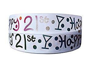 New 22mm Wedding Grosgrain Cake Ribbon 4 Gift wrap, Anniversary, Birthday, Bows  - Picture 17 of 49