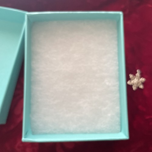 Dije o colgante de copo de nieve Tiffany & Co en plata de ley para collar/pulsera - Imagen 10 de 10