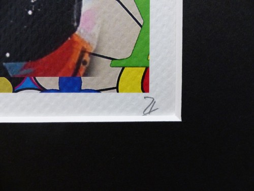 DEATH NYC "im wertigen Holzrahmen" Lithografie ltd.Edit. of "Porsche" 3D Siegel - Bild 9 von 12