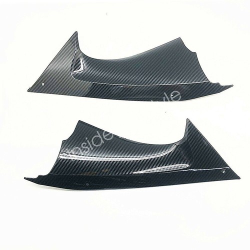 2X Carbon fiber Side Air Duct Cover Fairing Insert Part For Yamaha YZF R6 08-16 - Picture 4 of 6