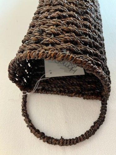 Home Styles Collection Wall Wicker Hanging Basket New NWT 15.5" Long 4.5" top - Picture 2 of 6