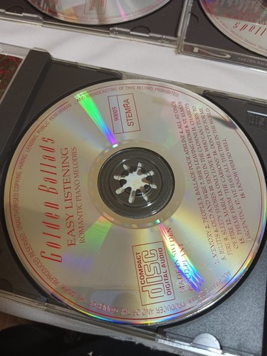 (1990) Lot Of 5 Vintage CD Golden Ballads  - Picture 20 of 24