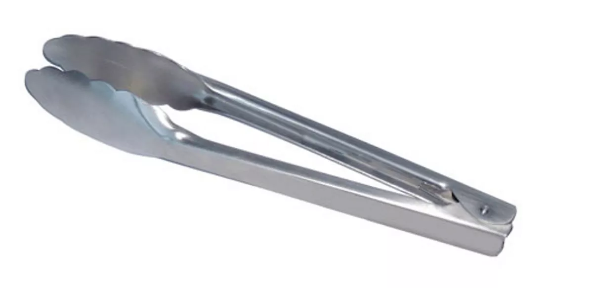 Stainless Steel Serving Tongs Chefs Utility Utensils 3 sizes Kitchen  Catering