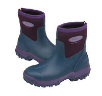 Grubs Midline In Violet Ladies 5.0 Short Wellington Boot/muck Boot Size 7 Grubs Midline In Violet Ladies 5.0 Short Wellington Boot/muck Boot Size 7