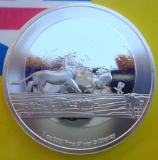2021 Niue Lion King HAKUNA MATATA Disney $2 BU silver coin .999 fine silver 