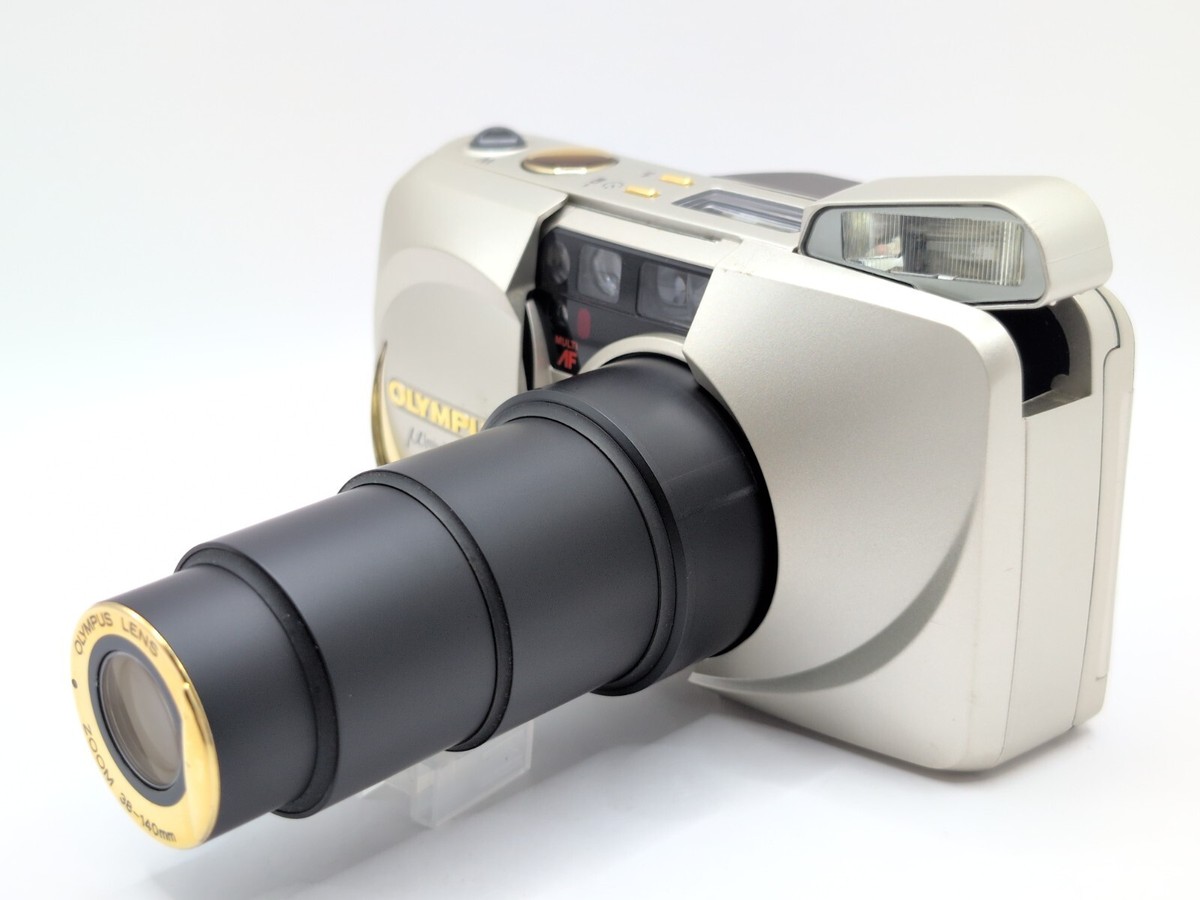 OLYMPUSフィルムカメラ　μzoom140 ゴールド OLYMPUSフィルムカメラ μzoom140 ゴールド μ（ミュー） ZOOM140