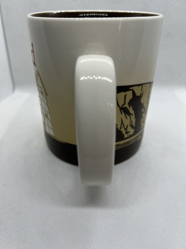 Taza de café rara Starbucks 2010 Inglaterra Global Icon Collector Series 16 oz - Imagen 4 de 6
