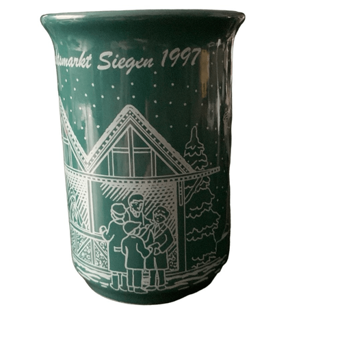Taza de té café vintage 1997 Christmasemarkt Biebesheim Rhein Alemania única - Imagen 4 de 11