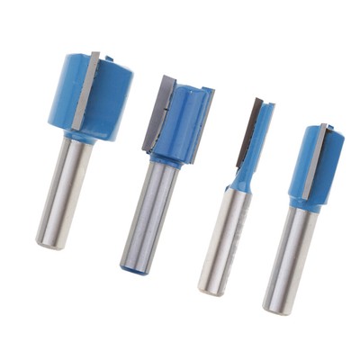 3Pieces Straight Rod 8mm Shank Flush Trim Router Bit 12,14,20mm Diameter 3Pieces Straight Rod 8mm Shank Flush Trim Router Bit 12,14,20mm Diameter