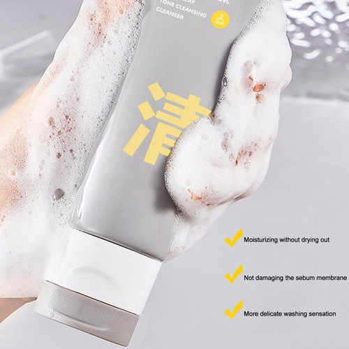 Two-color Cleanser Amino Acid Cleanser Moisturizing Deal Black USSY Control F5M1 - Picture 9 of 14