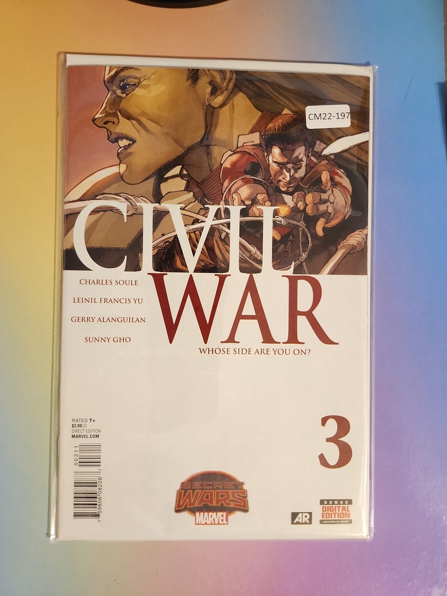 CIVIL WAR #3 VOL. 2 HIGH GRADE MARVEL COMIC BOOK CM22-197 CIVIL WAR #3 VOL. 2 HIGH GRADE MARVEL COMIC BOOK CM22-197