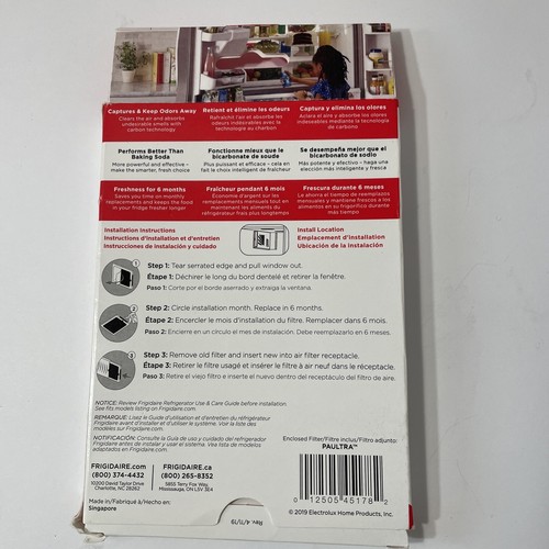 Frigidaire Genuine Filter Pure Air Ultra PAULTRA Refrigerator Air Filter ~ New - Picture 2 of 2