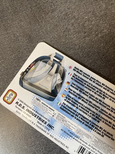 NEUF NEW sac bowling officiel bag nintendo WII rouge blanc sacoche transport - Photo 4/4