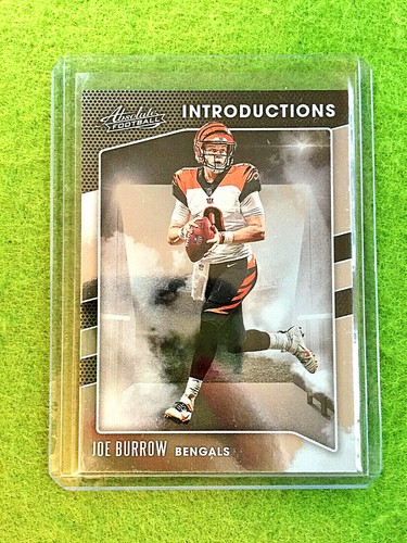 JOE BURROW ROOKIE CARD JERSEY #9 BENGALS RC 2020 Panini Absolute INTRODUCTIONS