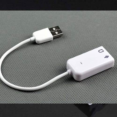 CABLE ADAPTADOR DE TARJETA DE SONIDO DE AUDIO USB2.0 3D VIRTUAL 7.1CH Win7 8 32 64 Linux Mac OS - Imagen 2 de 5