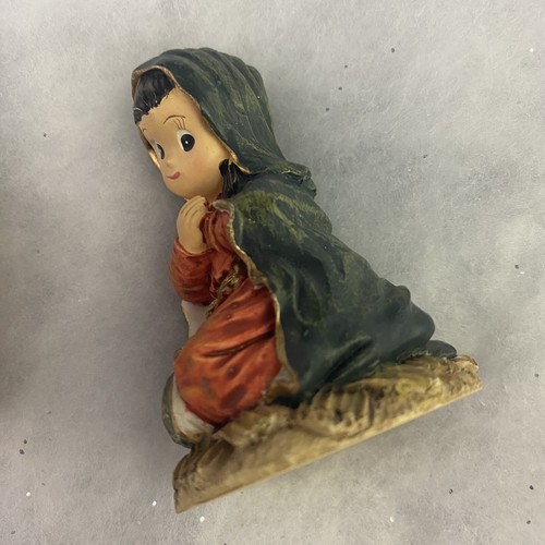 Cerchio Pacifico Natività Maria Giuseppe Gesù Bambino Resina Natale - Foto 6 di 7