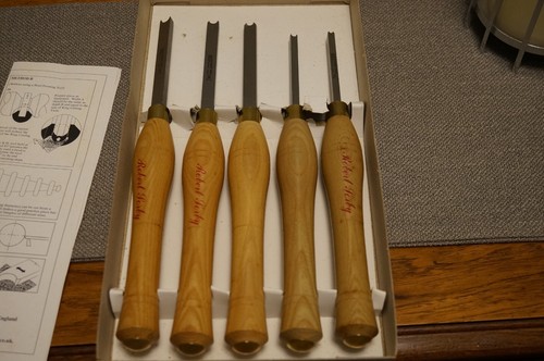 Robert Sorby 55HS Bead Forming 5 Piece Set - Picture 3 of 8