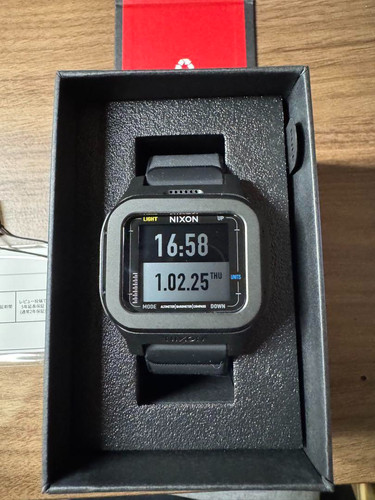 Nixon Off The Grid Regulus Expedition A1324 001 Wristwatch Black w/Box Working - Picture 1 of 7