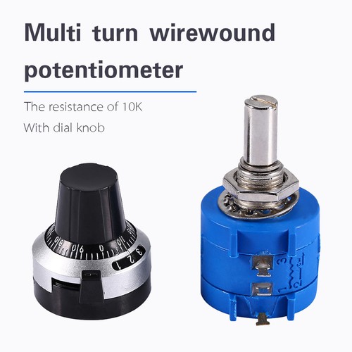 10K Ohm 3590S-2-103L With 10 Turn Counting Dial Rotary Potentiometer Pot
