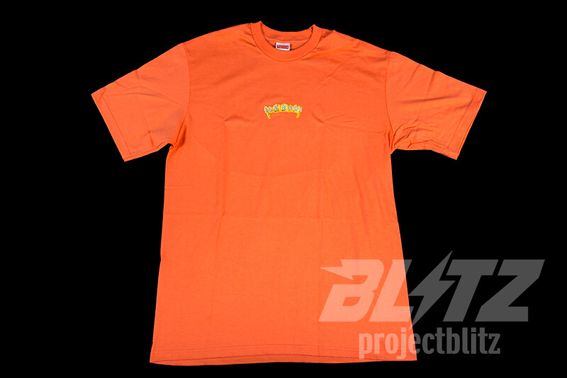 Supreme frentes Tee Neón Naranja S M L XL SS19 Rojo blancoo 2019 Camiseta CAJA con LOGOTIPO comme des CDG Supreme frentes Tee Neón Naranja S M L XL SS19 Rojo blancoo 2019 Camiseta CAJA con LOGOTIPO comme des CDG moda
