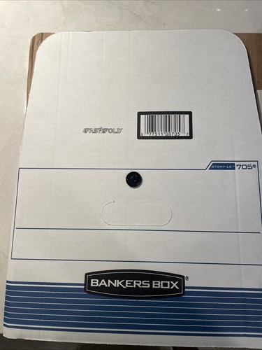 Bankers Box 00705 STORE/FILE Storage Boxes for Legal Files - WT/BL (12/CT) New - Picture 2 of 16